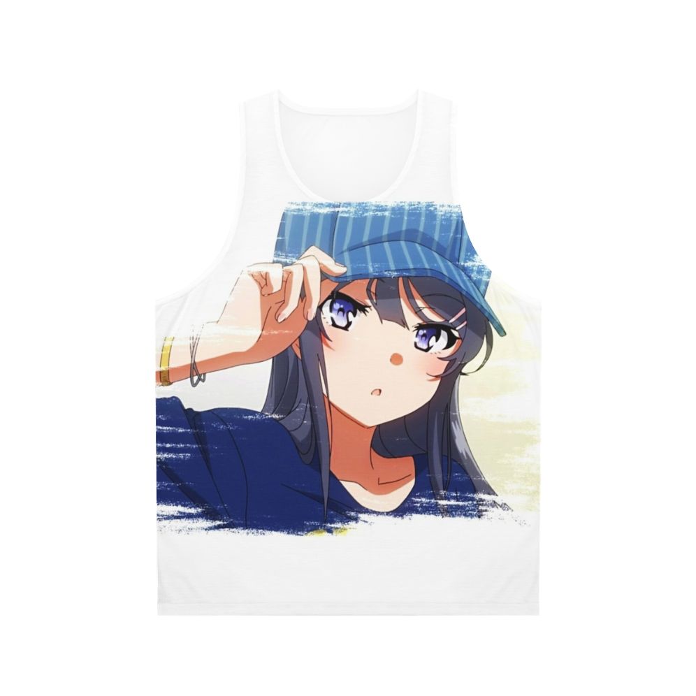 Mai Sakurajima Anime Unisex Tank Top