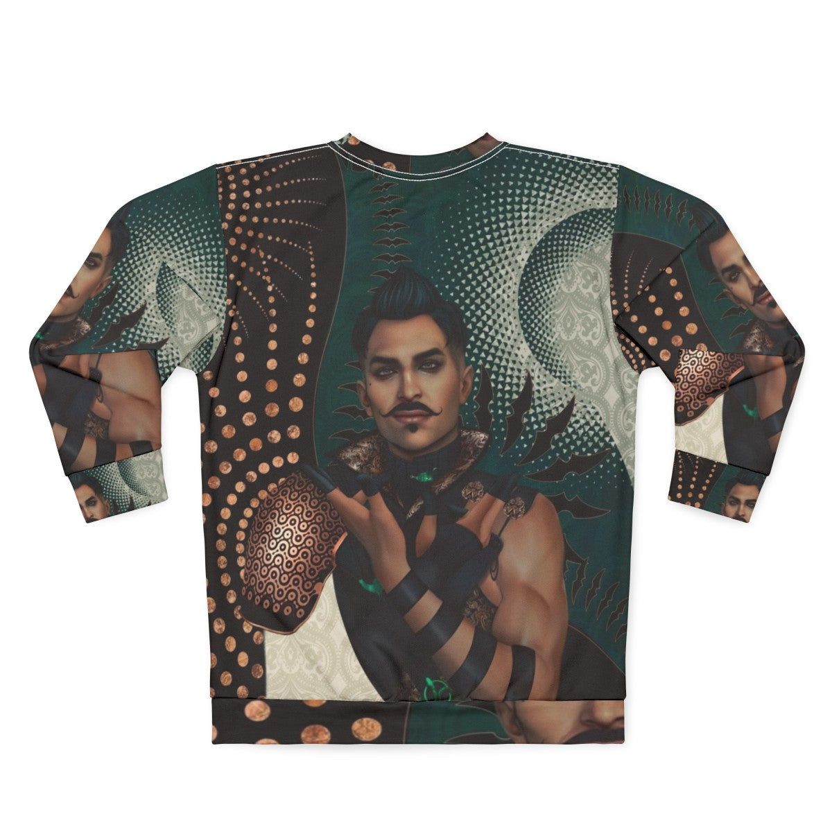 Dragon Age Inquisition Dorian Pavus Tarot Mage Tevinter Sweatshirt - Back