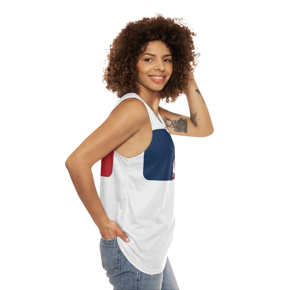 Mary Poppins Unisex Tank Top with Magical Nanny Design - women side