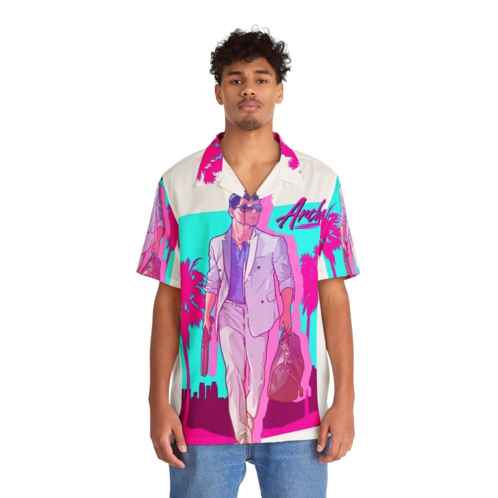 Archer Vice Palm 80S Hawaiian Shirt - Lifestyle