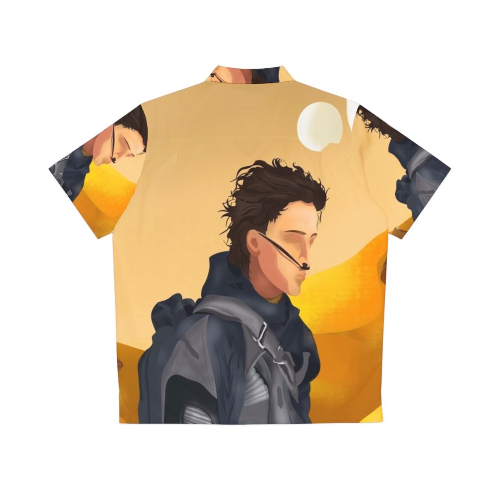 Paul Atreides Dune Moons Hawaiian Shirt - Back