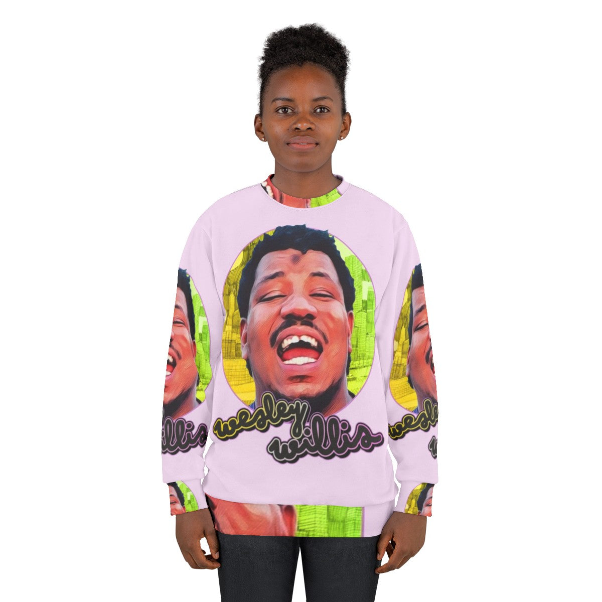 Retro Wesley Willis Tribute Sweatshirt - women