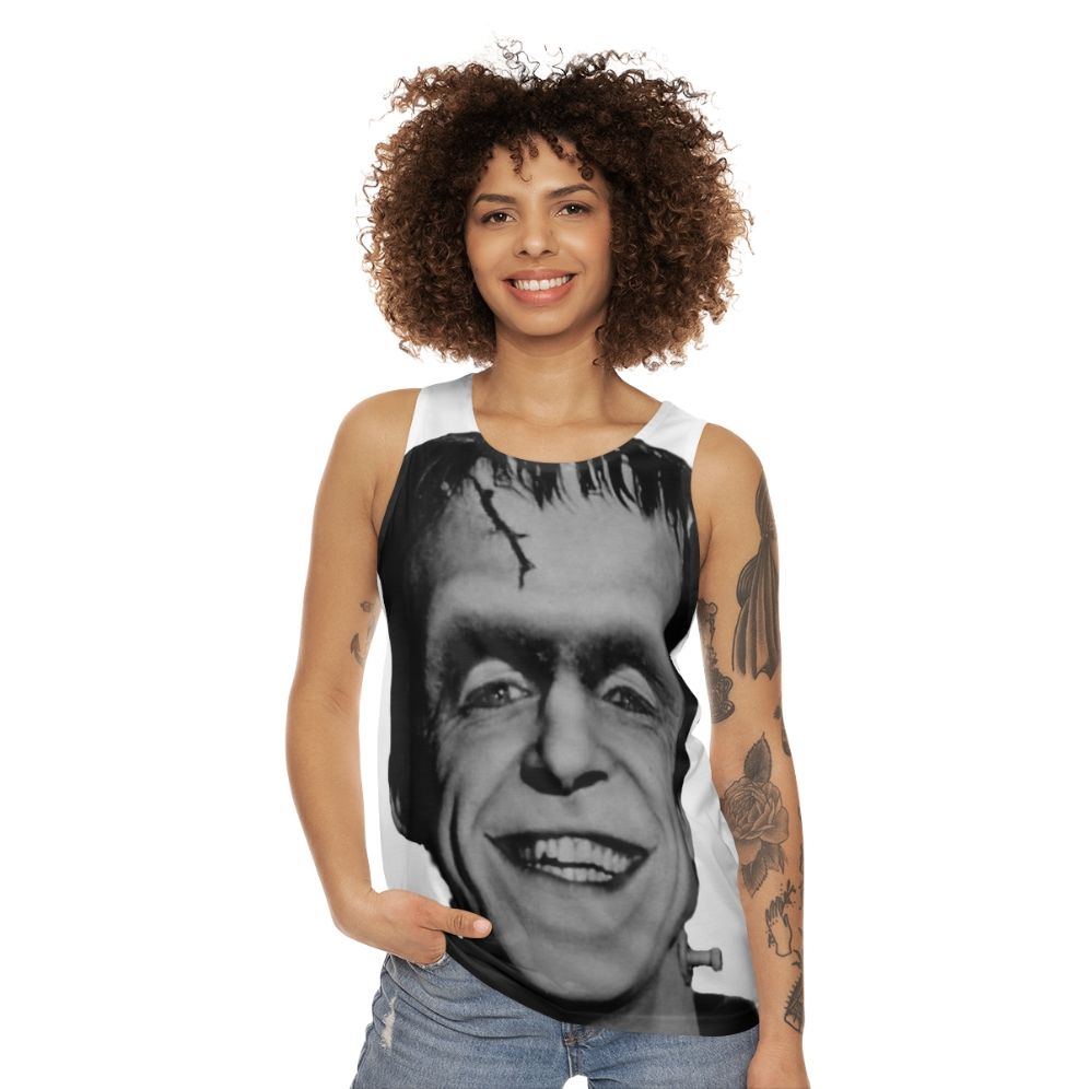 Retro Herman Munster Unisex Tank Top - women