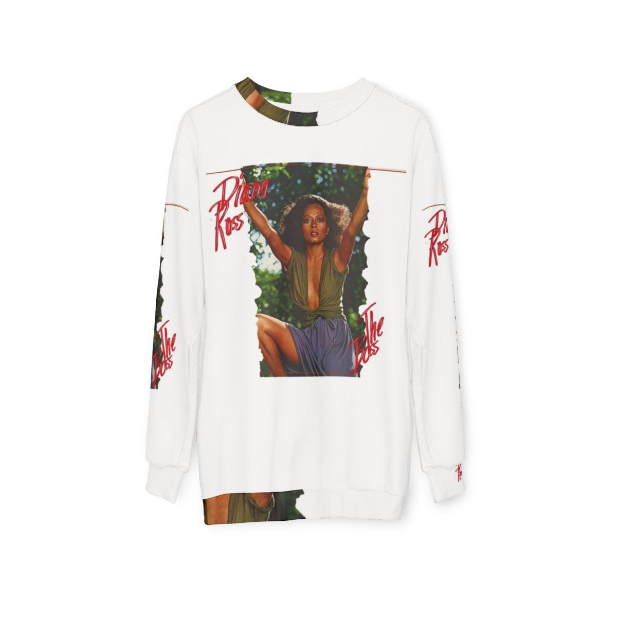 The Boss Album Diana Ross Music Sweatshirt - hanging