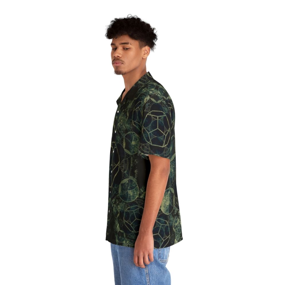 Sacred Geometry Hawaiian Shirt - People Left