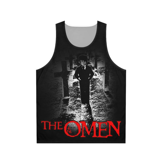 Damien The Omen Unisex Horror Movie Tank Top