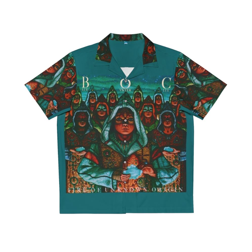 Blue Oyster Cult 'Fire of Unknown Origin' Hawaiian Shirt