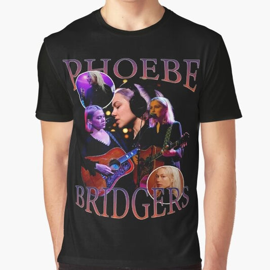 Phoebe Bridgers indie music vintage bootleg graphic t-shirt