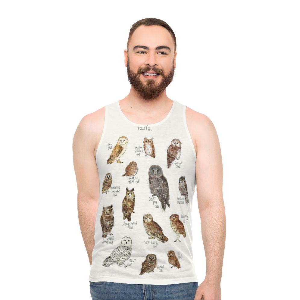 Owls Unisex Tank Top - men