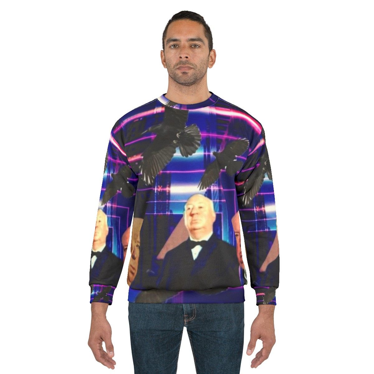 Alfred Hitchcock Fan Art Sweatshirt - men