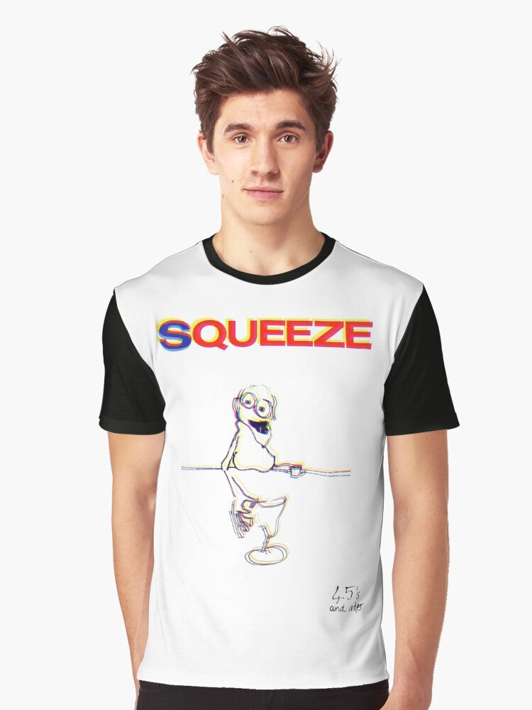 Squeeze Singles 45s Graphic T-Shirt - Men