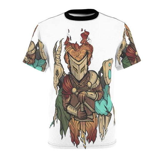 Slay the Spire inspired fantasy gaming t-shirt featuring the characters from the popular indie game