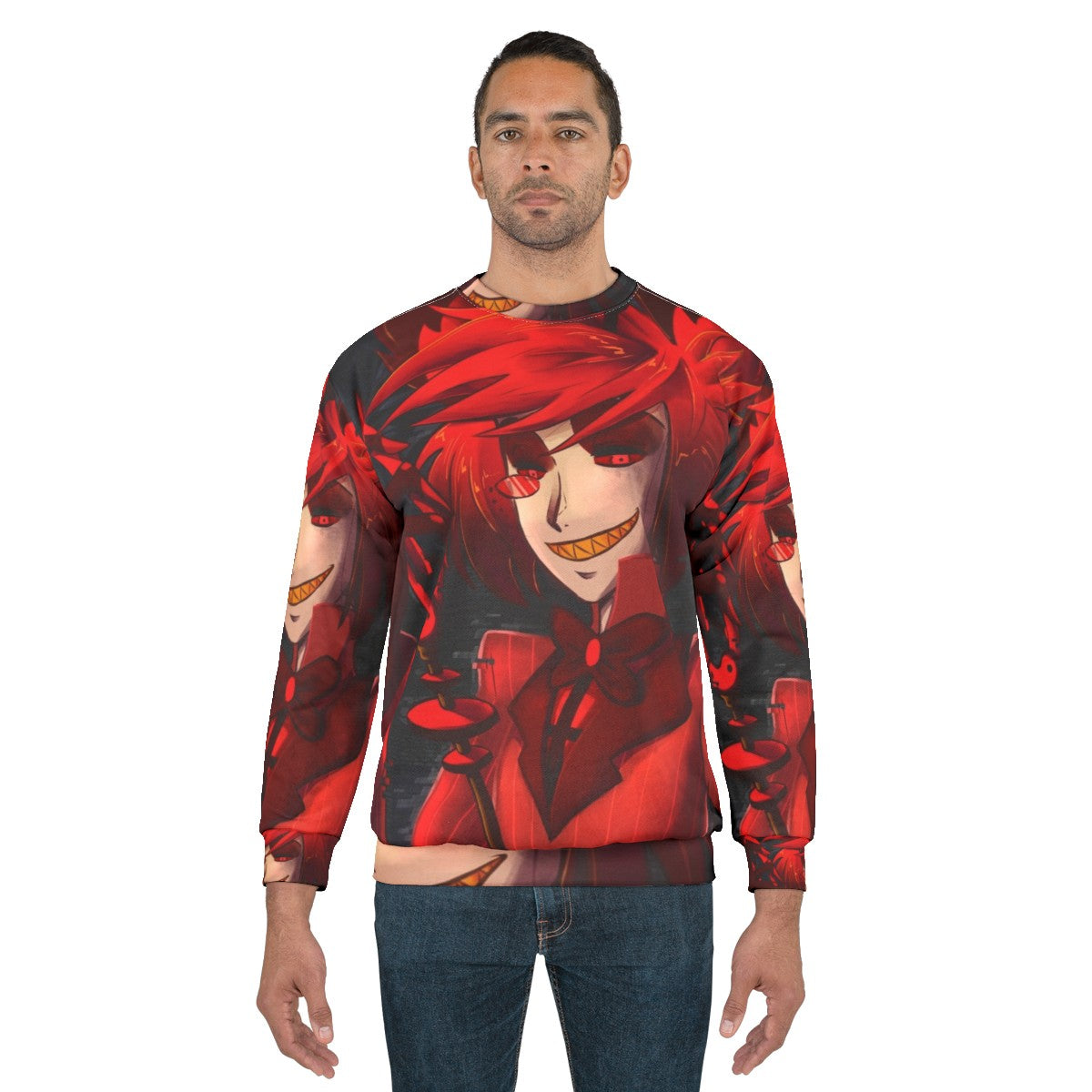 Hazbin Hotel Alastor Radio Demon Sweatshirt - men