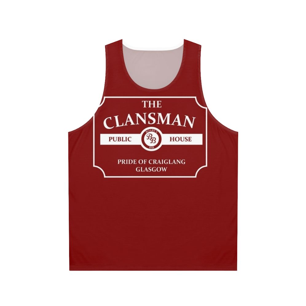 The Clansman Pub Unisex Tank Top - Still Game Merchandise