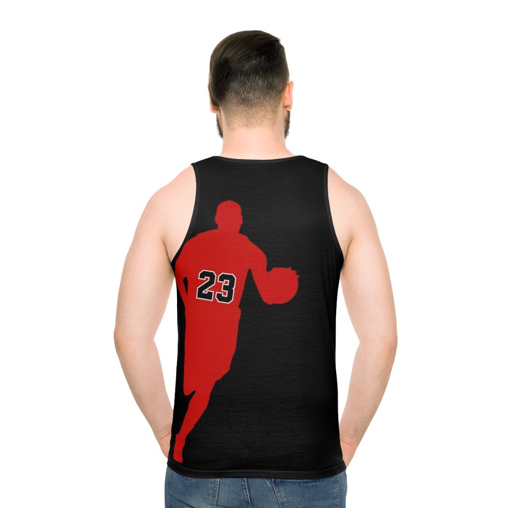 Michael Jordan 23 Unisex Tank Top - men back