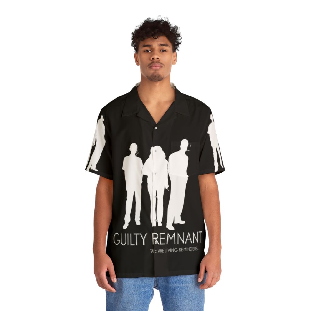 The Leftovers Guilty Remnant Hawaiian Shirt - People Front