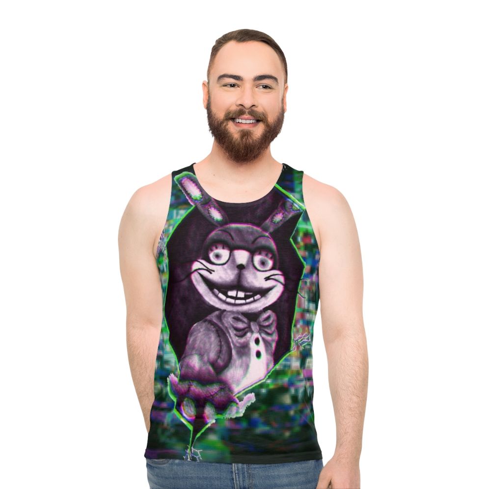 Glitchtrap Unisex Five Nights at Freddy's Tank Top - men