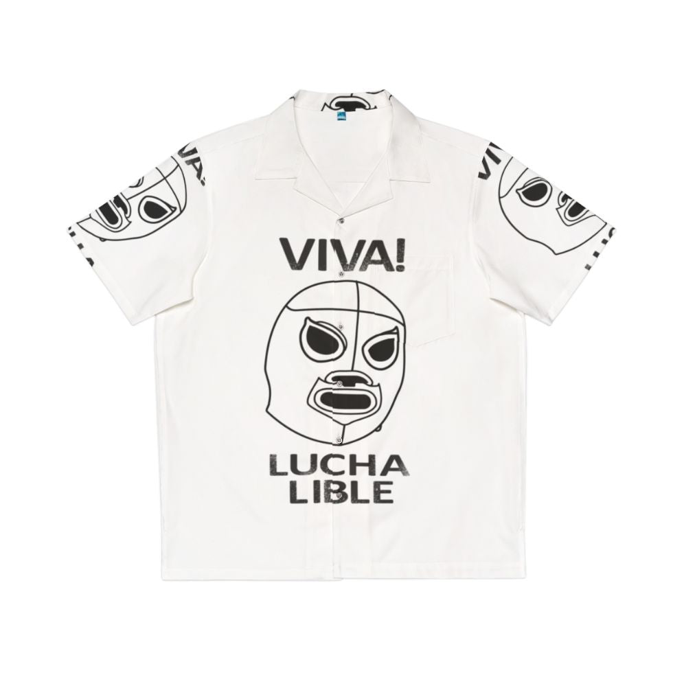 No More Heroes Lucha Libre Hawaiian Shirt