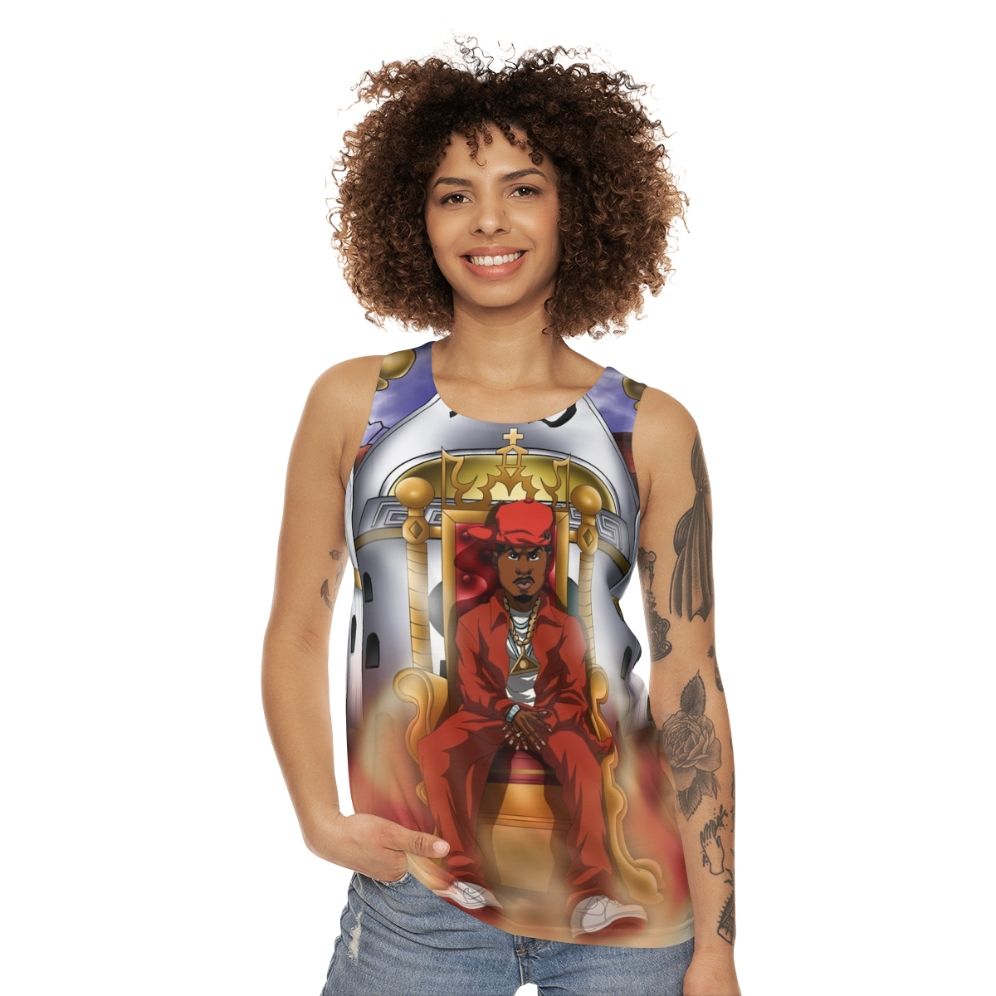 Ether Unisex Graphic Tank Top - women