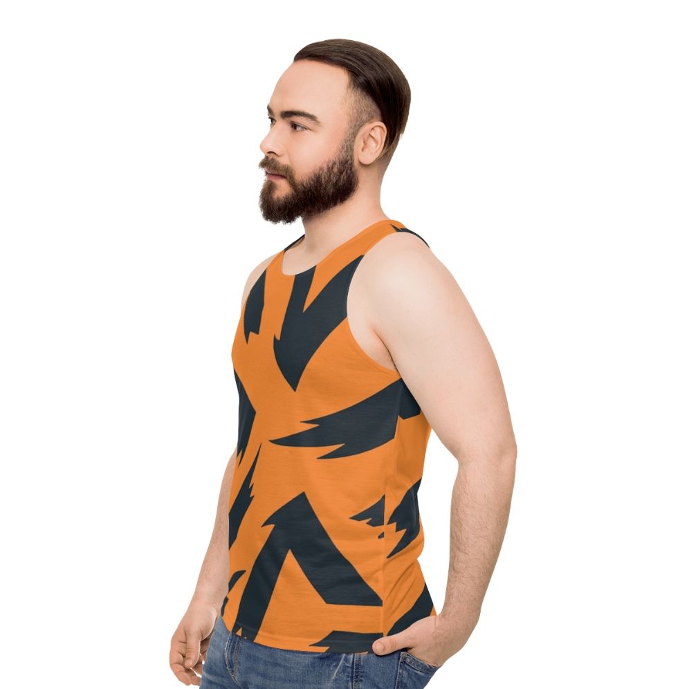 Arcanine pattern unisex tank top - men side