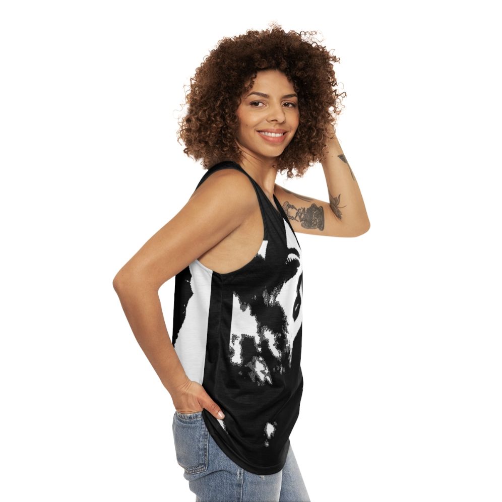 1930s Hollywood glamour unisex tank top - women side