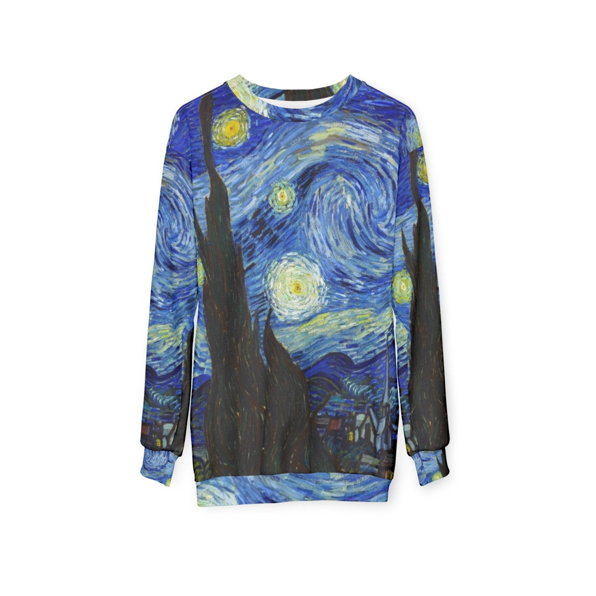 Vincent Van Gogh Starry Night Sweatshirt - hanging