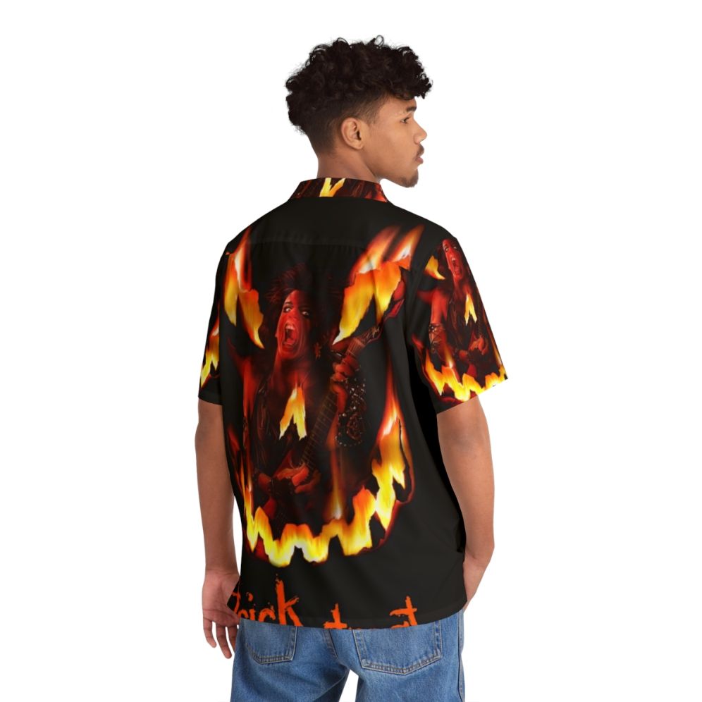 Spooky Trick or Treat Hawaiian Shirt - People Back