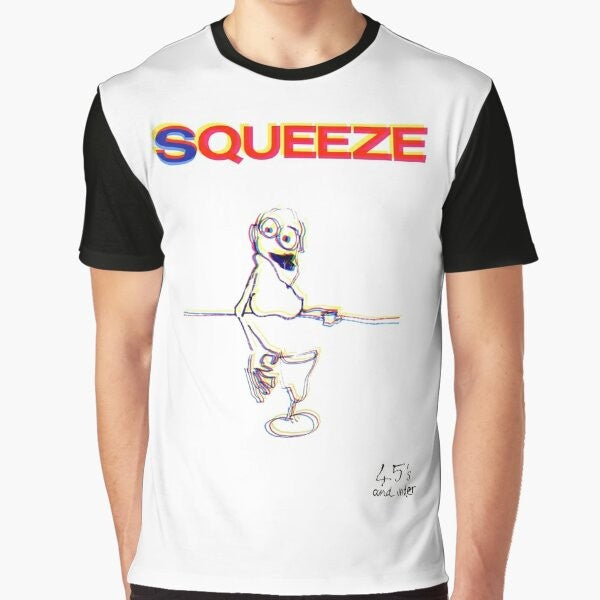 Squeeze Singles 45s Graphic T-Shirt