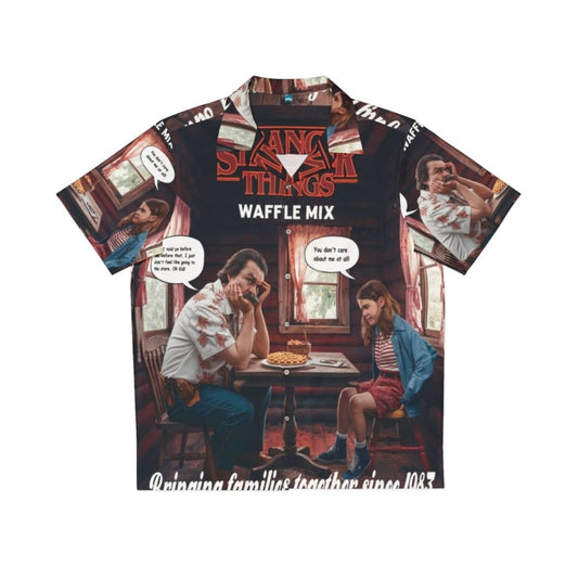 Strange Waffle Mix Stranger Things Hawaiian Shirt