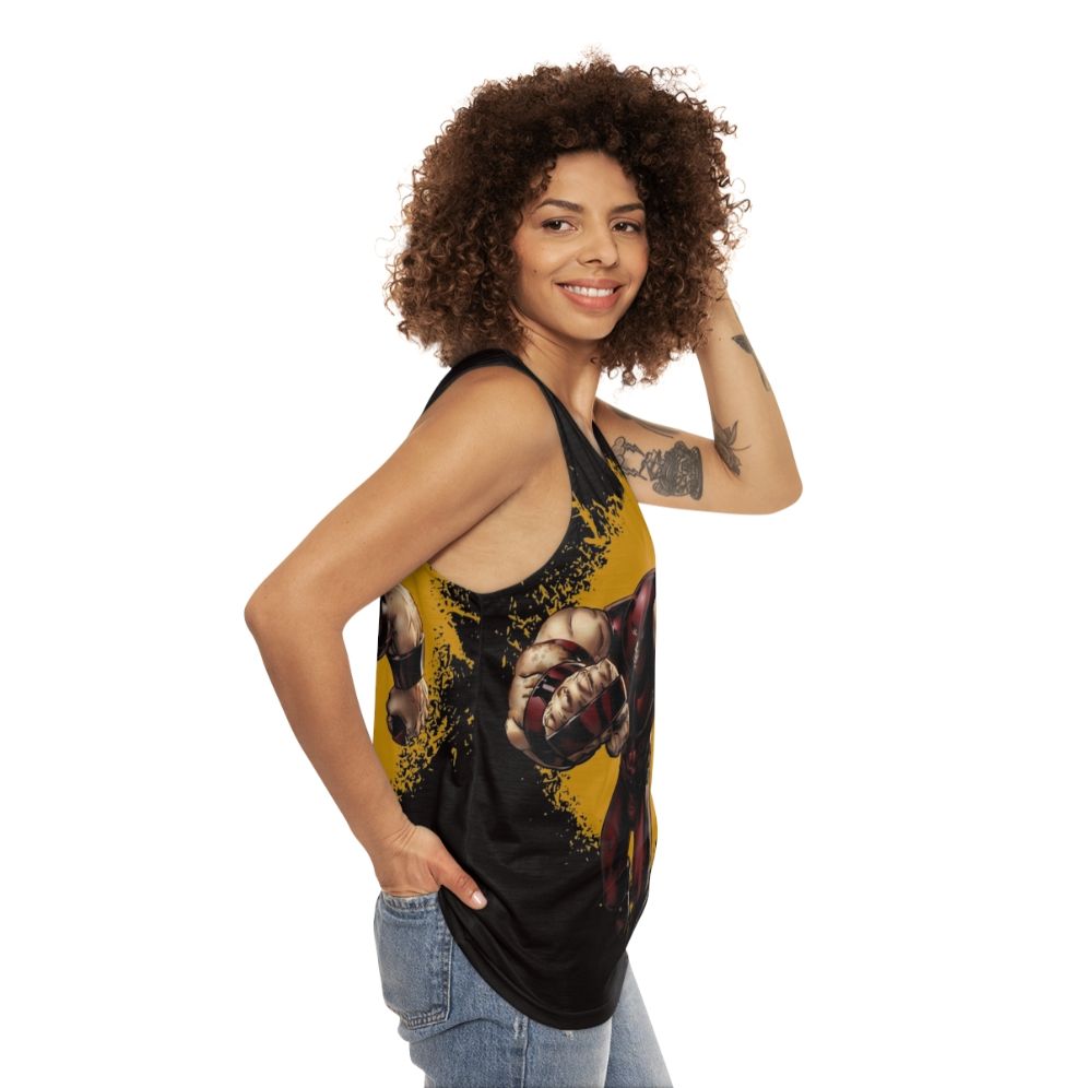 Juggernaut Action Unisex Tank Top - women side