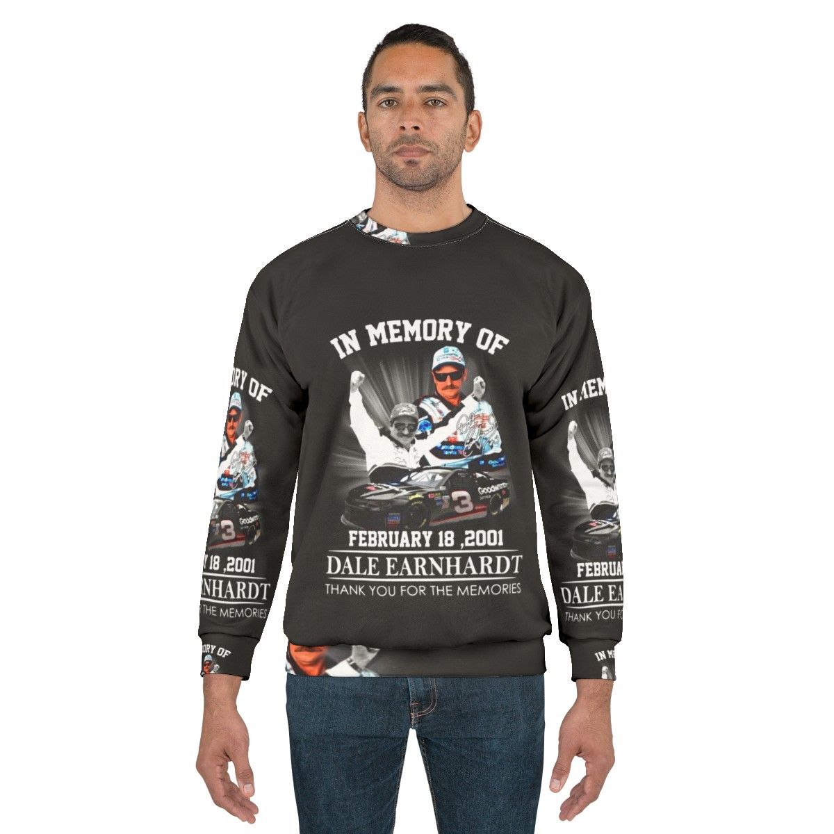 Dale Earnhardt memorial sweatshirt - men