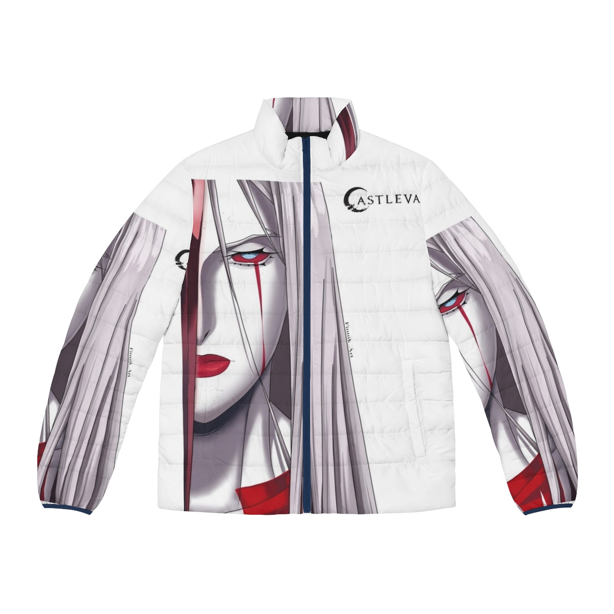 Castlevania Netflix Camilla Puffer Jacket - Anime Inspired Gaming Merchandise with Camilla Character