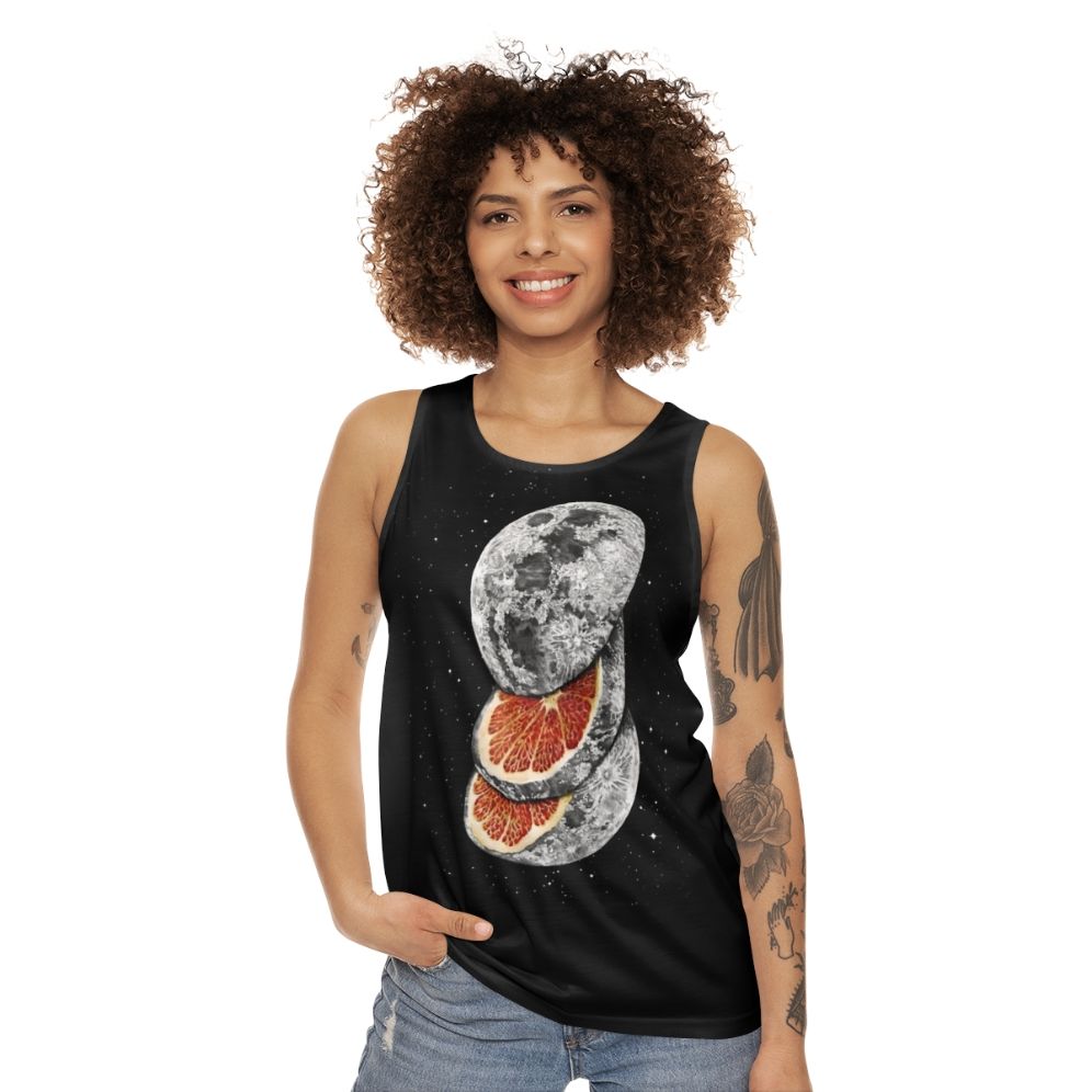 Lunar fruit unisex tank top - women