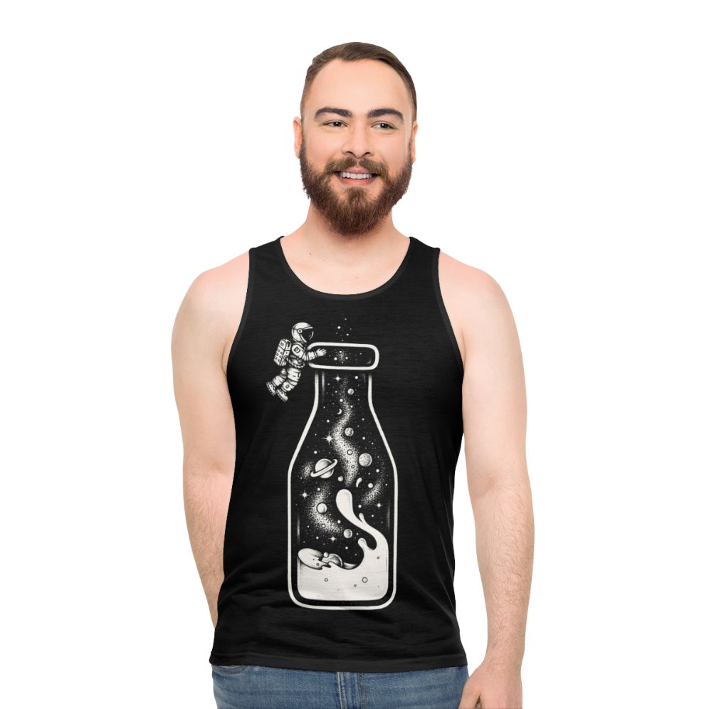 Milky Way galaxy tank top - men