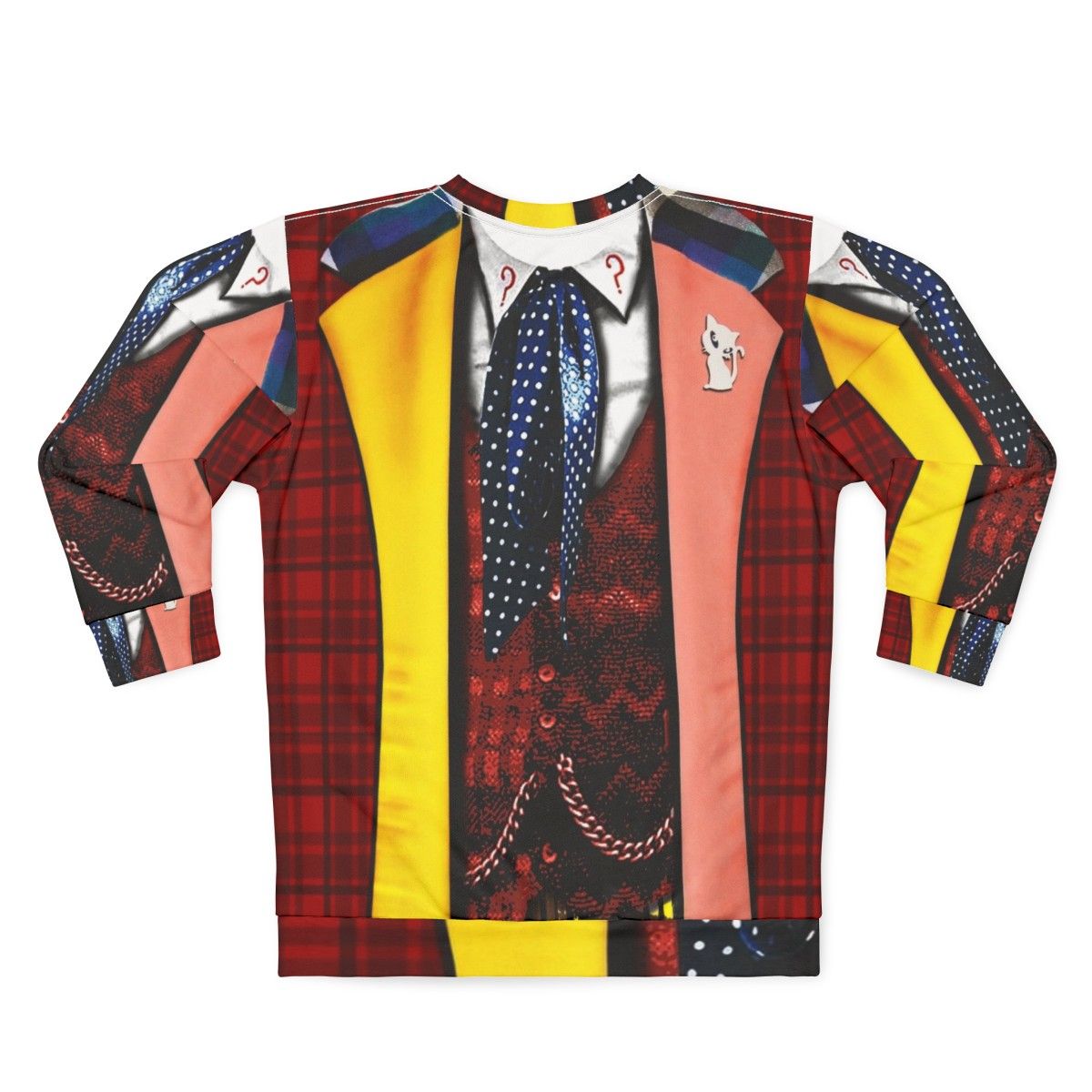 6th Doctor Who Cosplay Sweatshirt - Back