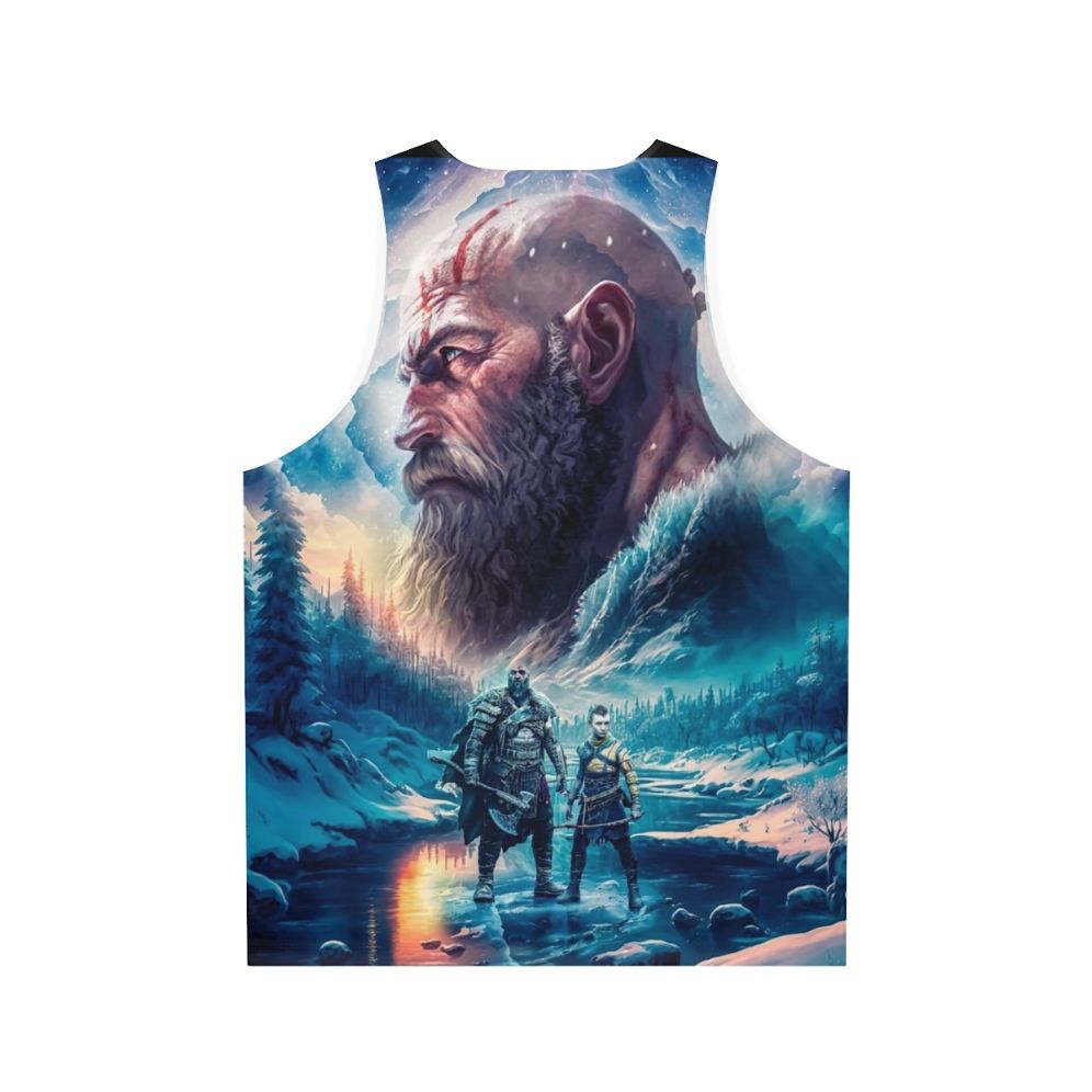 God of War Ragnarok Unisex Tank Top - Back