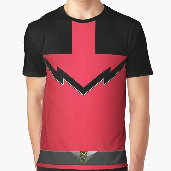 Power Rangers Time Force Tokusatsu Graphic T-Shirt