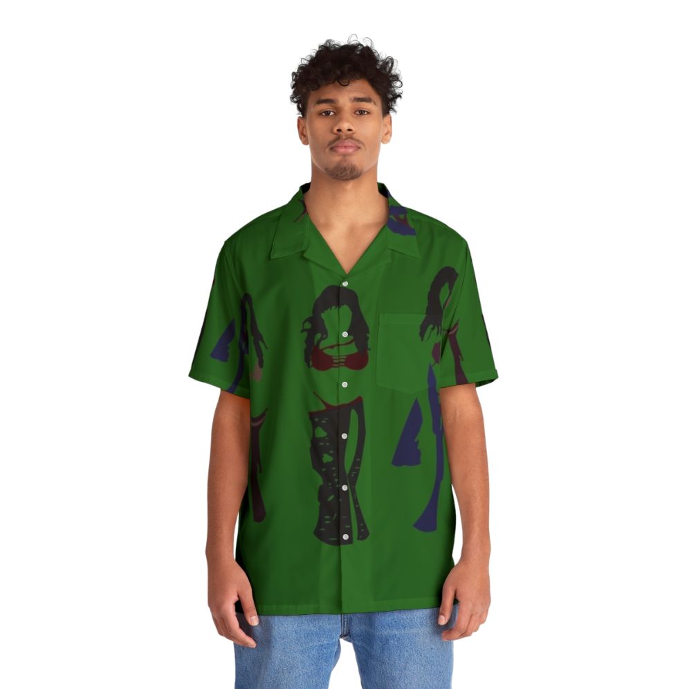 Orion Slave Girls Hawaiian Shirt with Star Trek Inspired Alien Women Design - People Front