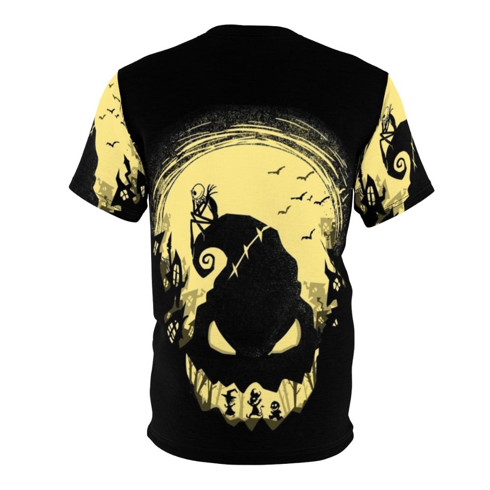 Spooky Jack Skellington graphic t-shirt inspired by the Nightmare Before Christmas - Back