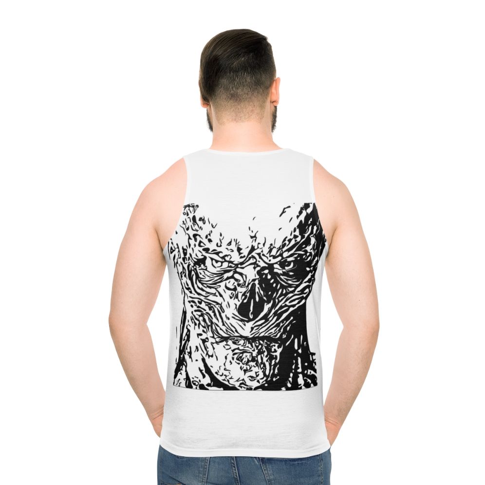 Vecna from Stranger Things 4 unisex tank top - men back