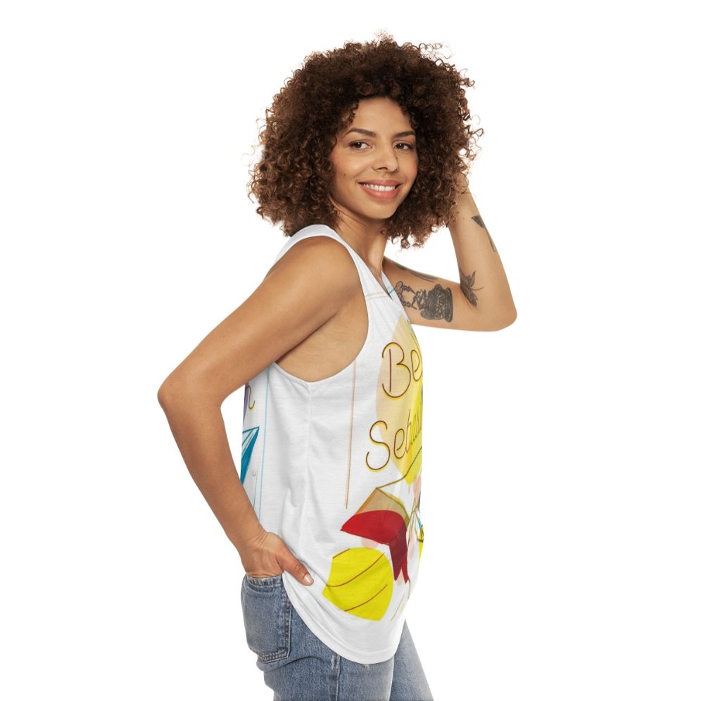 Belle And Sebastian Indie Music Unisex Tank Top - women side