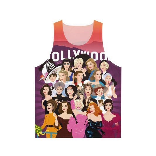 Unisex Hollywood inspired tank top