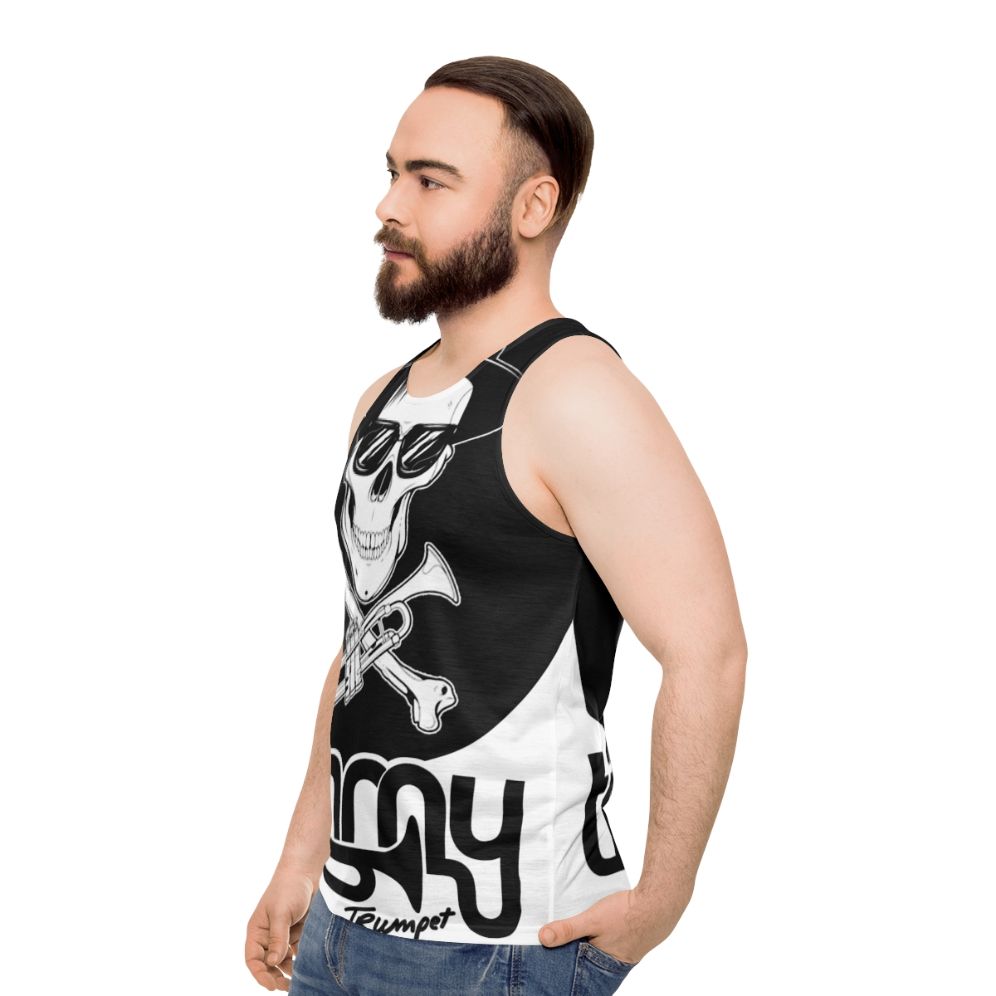 Unisex EDM Tank Top - men side