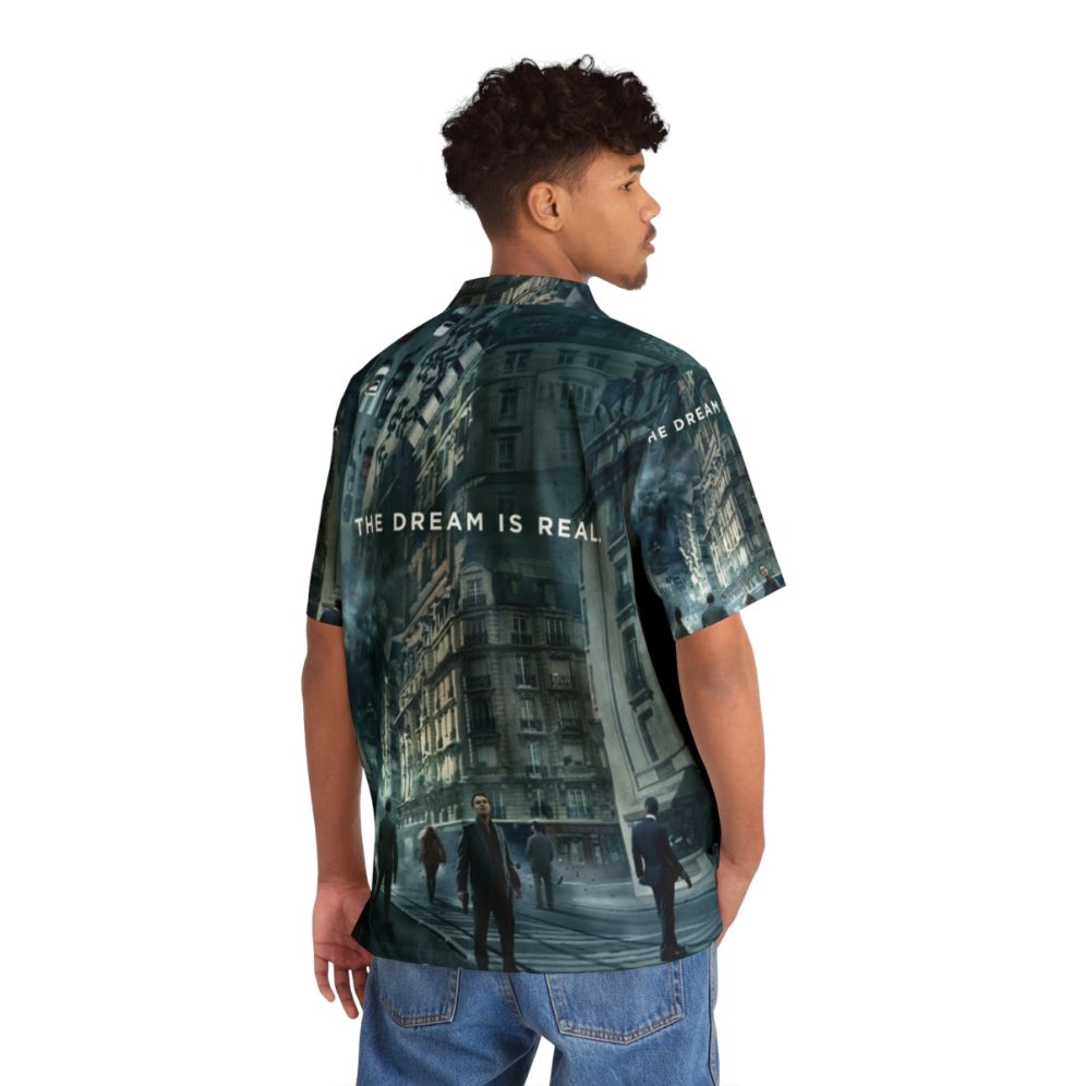 Inception Movie Inspired Hawaiian Shirt with Dream Theme - People Back