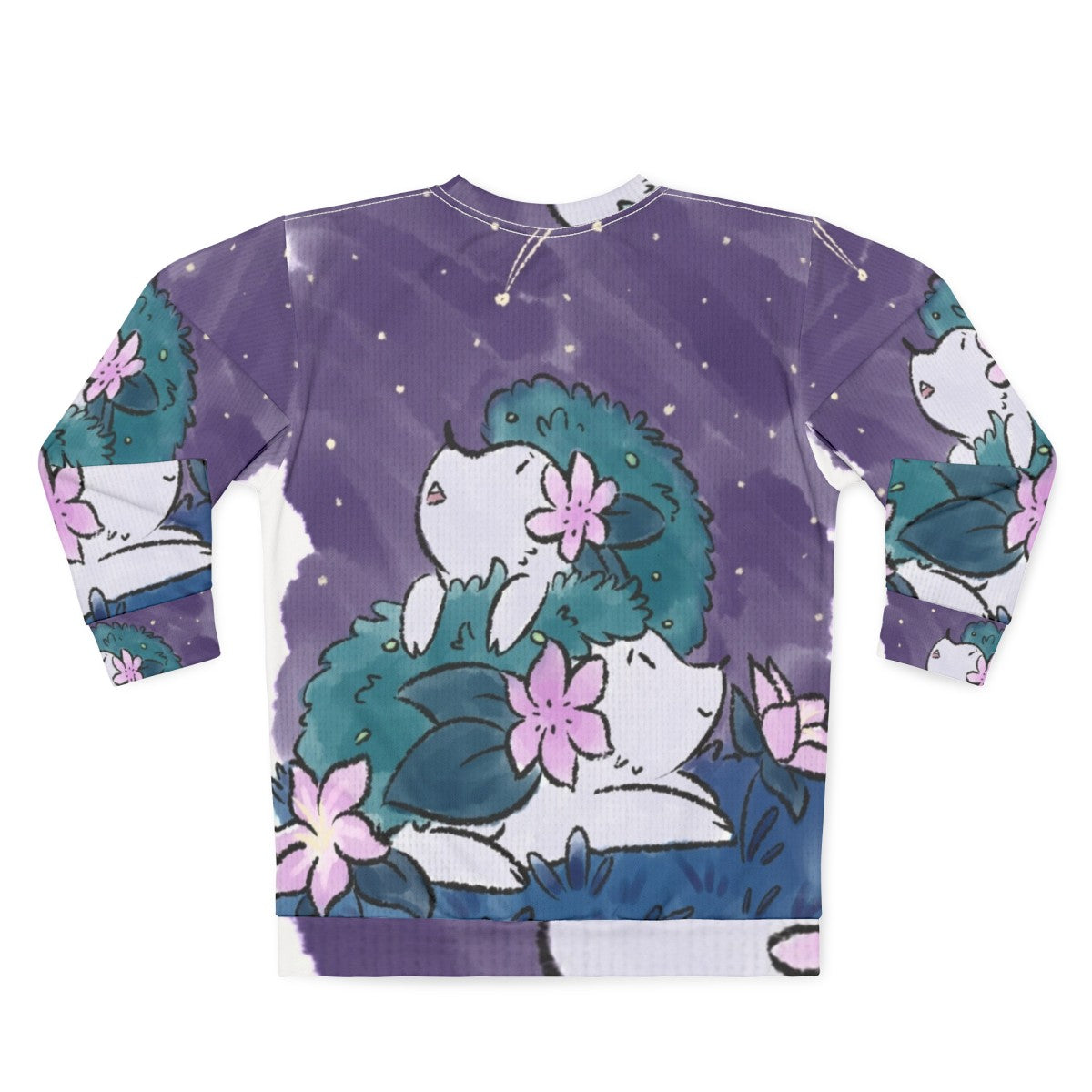 Shaymin Pokemon Hedgehog Sweatshirt - Back