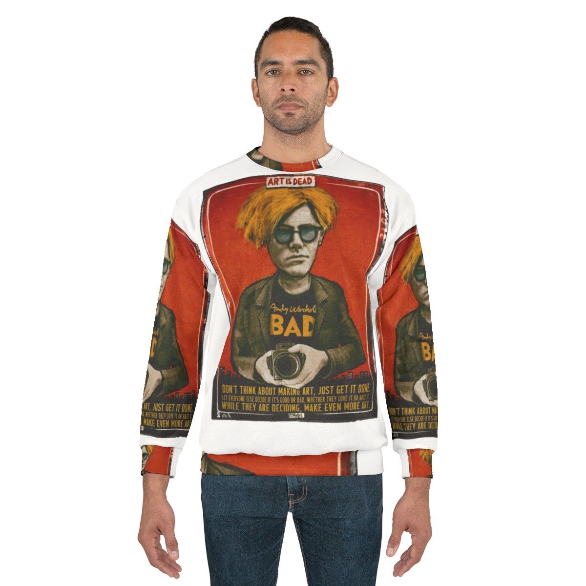 Andy Warhol Pop Art Design Sweatshirt - men