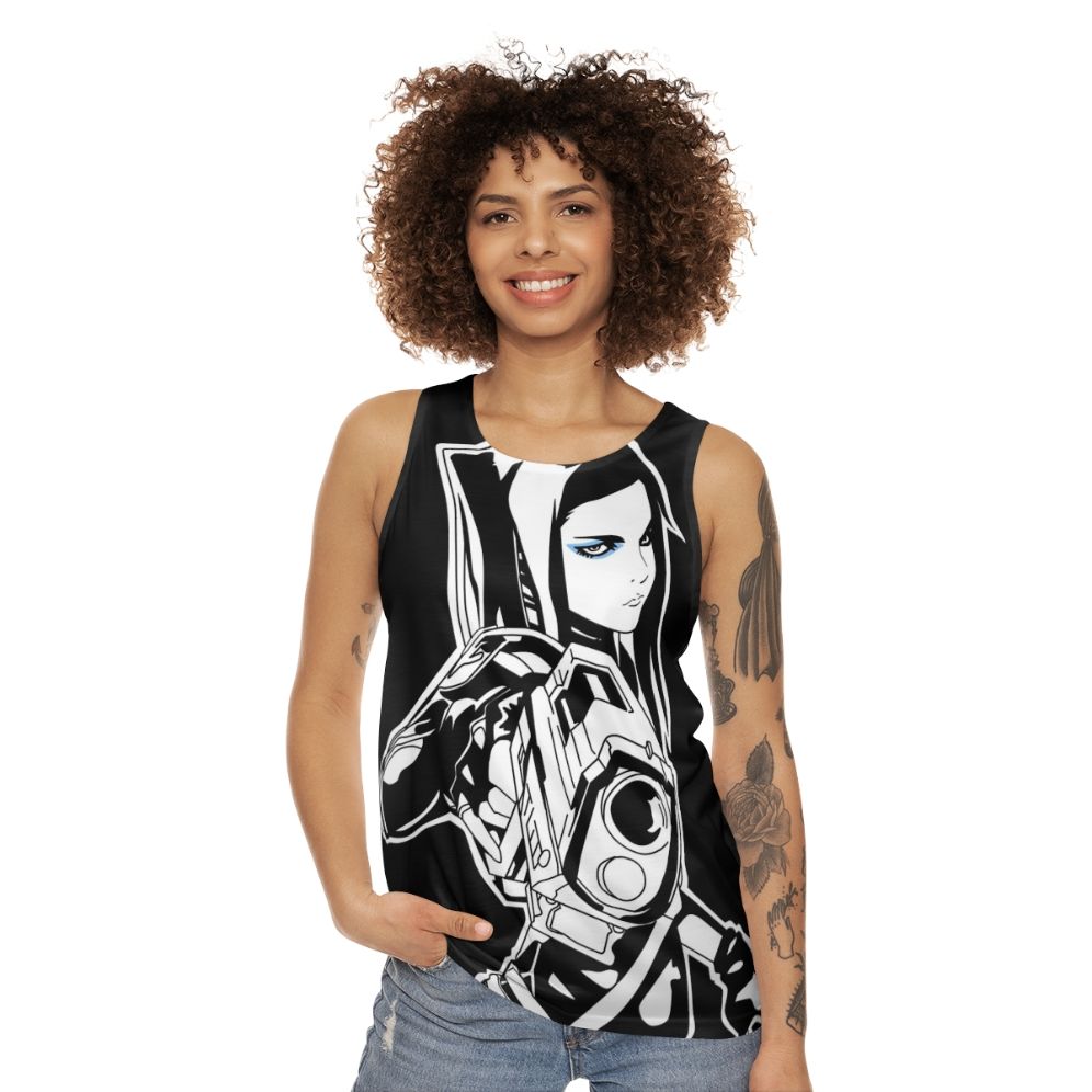 Unisex Ergo Proxy Anime Tank Top - women