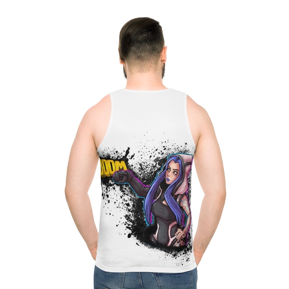 Borderlands 3 Maya Siren Unisex Tank Top - men back