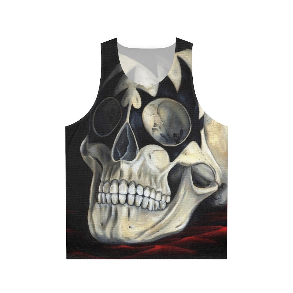 Demon Skull Kiss Fans Unisex Tank Top