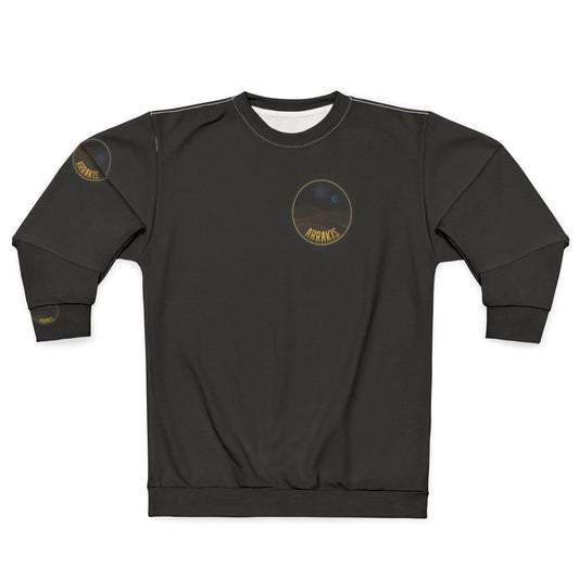 Arrakis Dune Sweatshirt with desert planet landscape